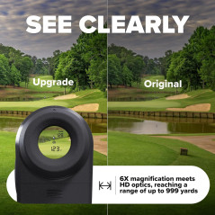 Télémètre Golf Precision Pro NX9: Précision 900 Yards, Inclinaison & Aimant, Vision 6X