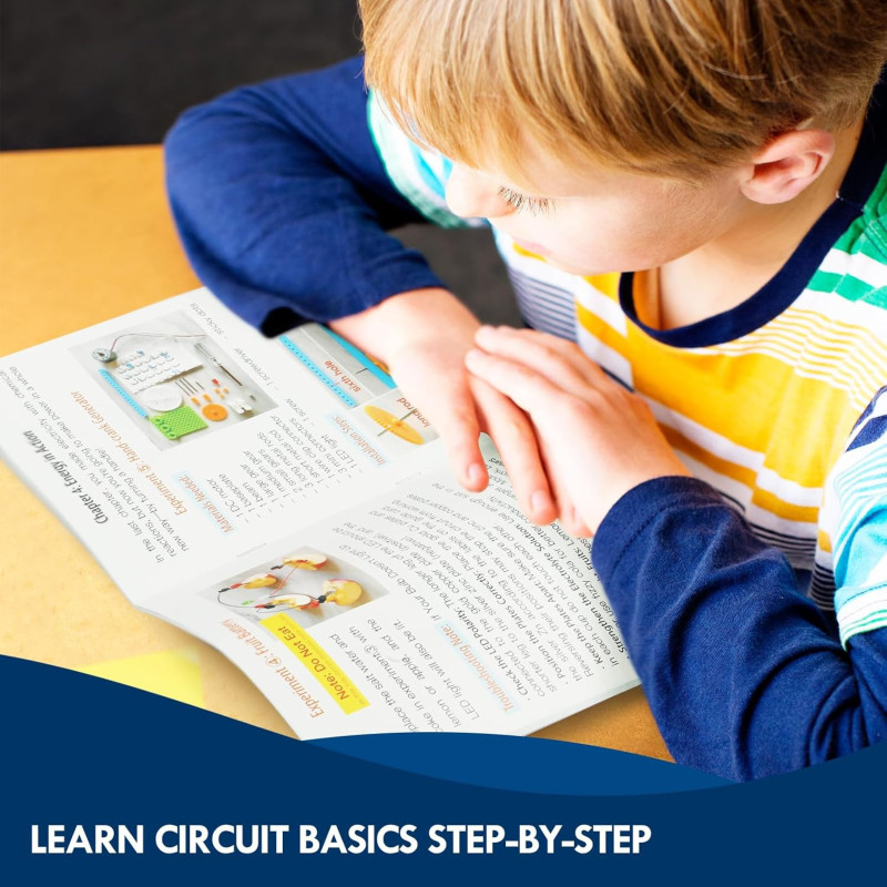 Kit Circuit Électrique Enfants 8-12 ans – Projet STEM & Jouet éducatif