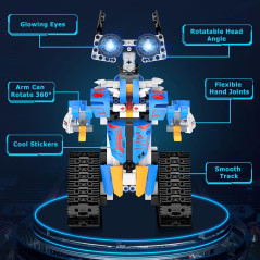 Robot Jouets STEM pour Enfants 8-16 ans avec APP & Télécommande