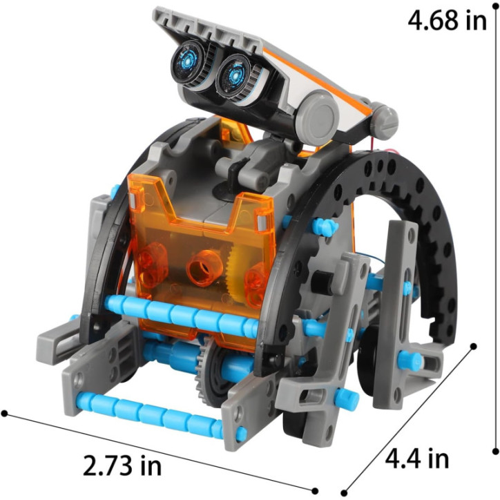 Kit Robot Solaire 12-en-1 Lucky Doug : LAventure Scientifique et Créative pour Enfants ! Kit Robot Solaire 12-en-1 Lucky Doug : LAventure Scientifique et Créative pour Enfants !