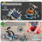 Lucky Doug Solar Robot Kit: 12-in-1 STEM Building Toy for Budding Scientists Ages 8-13! Lucky Doug Solar Robot Kit: 12-in-1 STEM Building Toy for Budding Scientists Ages 8-13!