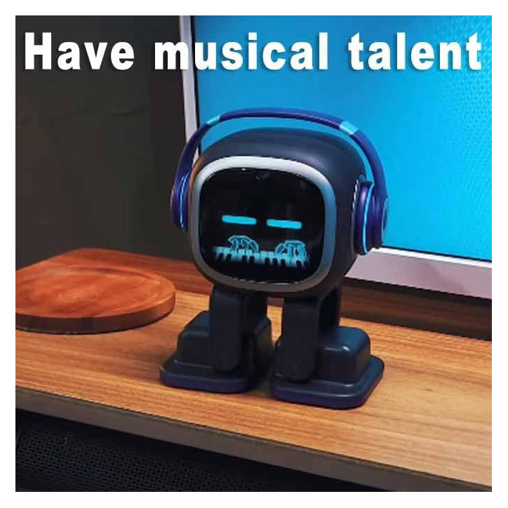 Robot de Bureau IA Compagnon: ChatGPT, Commandes Vocales & Danse - Votre Assistant Interactif! Robot de Bureau IA Compagnon: ChatGPT, Commandes Vocales & Danse - Votre Assistant Interactif!