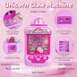 Mini Machine à Pince Licorne pour Enfants : Jeu dArcade avec Peluches et Bonbons! Mini Machine à Pince Licorne pour Enfants : Jeu dArcade avec Peluches et Bonbons!