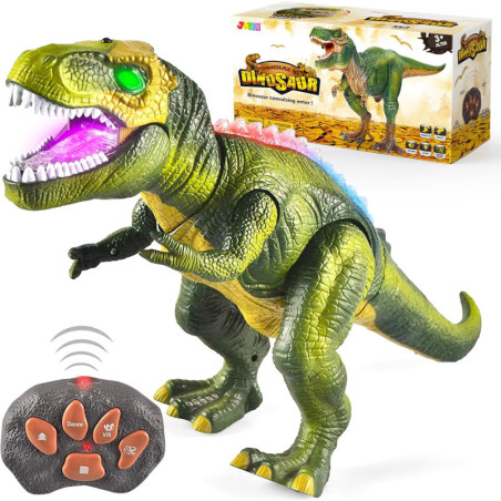 T-Rex Robot Télécommandé JOYIN: Lumières, Sons et Danse - Le Dino Jouet Parfait pour Votre Enfant!