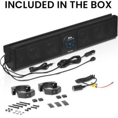 Système Audio Bluetooth BOSS Étanche: Son Impeccable, Reconnexion Auto & Garantie 3 Ans!
