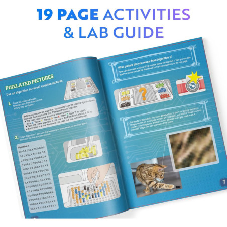Coding for Kids: My First Computer Science Kit - Binary, Encryption & Algorithms Made Fun!
