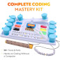 Kit Premier Codage Playz : Initiation Ludique au Code Binaire et Algorithmes (Sans Écran!) Kit Premier Codage Playz : Initiation Ludique au Code Binaire et Algorithmes (Sans Écran!)