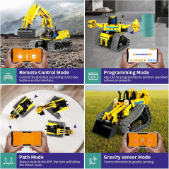 5-in-1 STEM Robotics Kit 430 PCS Building Blocks RC Robot Toy for Kids
