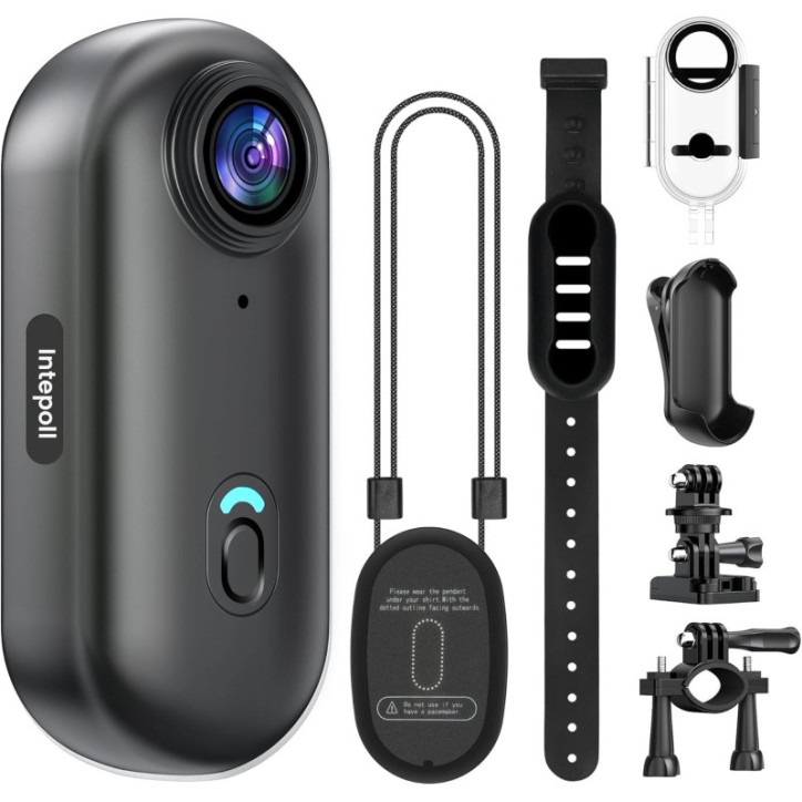 Mini Caméra dAction 4K 128Go: Capturez lAventure, Mains Libres! Mini Caméra dAction 4K 128Go: Capturez lAventure, Mains Libres!