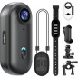 Mini 4K Action Camera: 128GB Thumb Cam, Waterproof, Helmet Mount - Perfect for Sports & Vlogging!