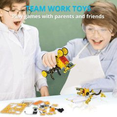 Projets STEM AESGOGO : Robots Solaires pour Enfants 8-12 ans