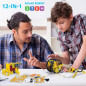 Kit Robot Solaire 12-en-1: Le Cadeau STEM Idéal pour les Jeunes Inventeurs (8-12 Ans)