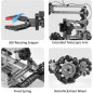 Robotic Arm Kit: 360° Rotation, Remote Control, STEM Toy - Build Your Own Robot! Robotic Arm Kit: 360° Rotation, Remote Control, STEM Toy - Build Your Own Robot!