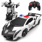 Voiture Télécommandée Robot Transformable 360°: Fun Garanti! Cadeau Parfait Voiture Télécommandée Robot Transformable 360°: Fun Garanti! Cadeau Parfait