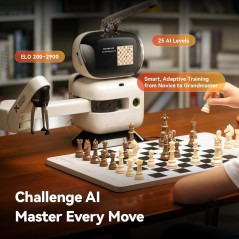SenseRobot AI Chess Robot – 25 AI Levels, Voice Coach & Lichess Sync