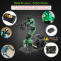 DOFBOT AI Robotic Arm: FPV Camera, Gesture Control, & Sturdy Build - Perfect for Makers!