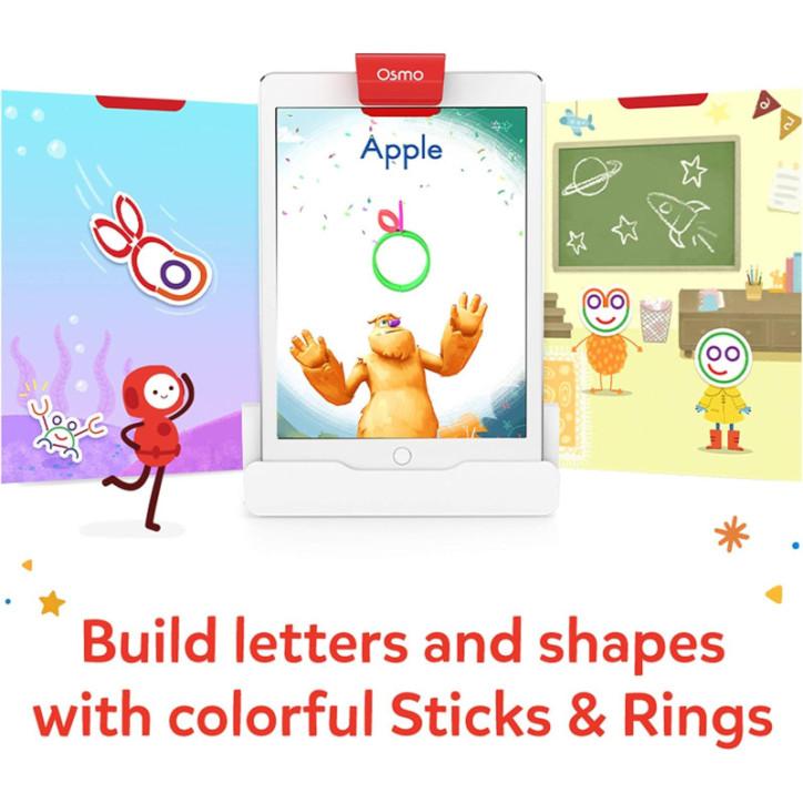Osmo Little Genius: Jeux Educatifs Interactifs pour Enfants (3-5 ans) - Apprentissage Ludique iPad & Fire Osmo Little Genius: Jeux Educatifs Interactifs pour Enfants (3-5 ans) - Apprentissage Ludique iPad & Fire