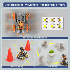 Bras Robotique MatserPi 5DOF Open Source pour Raspberry Pi