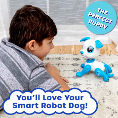 Chien Robot Télécommandé Bleu pour Enfants – LED & Sons Fun