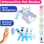 Robo Dog: Chien Robot Télécommandé Interactif - Marche, Danse & Sons! Jouet STEM Éducatif
