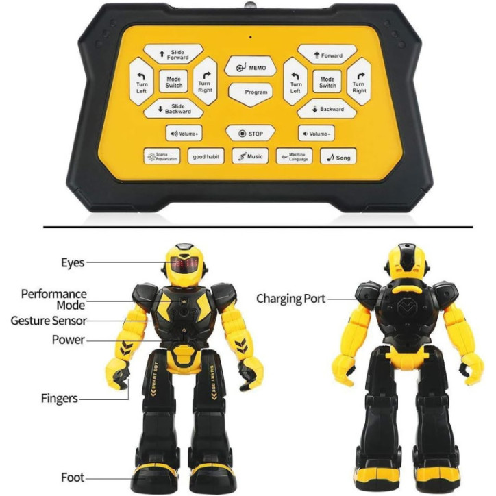 Smart Robot Toy for Kids: Gesture Control, Singing, Dancing, and More! Smart Robot Toy for Kids: Gesture Control, Singing, Dancing, and More!