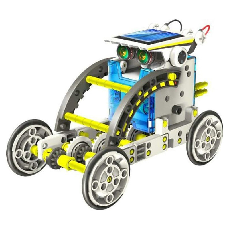SolarBot.14 : Kit Robot Solaire STEM pour Enfants 10+