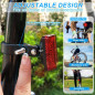 Stealth AirTag Bike Mount: Hidden, Waterproof Tracker with Reflector - Fits 27.2-31.6mm Seatposts Stealth AirTag Bike Mount: Hidden, Waterproof Tracker with Reflector - Fits 27.2-31.6mm Seatposts