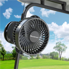 Ventilateur Rechargeable Golf Cart pour EZGO Club Car Yamaha