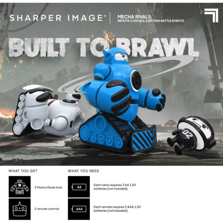 RC Battle Robots: Ejecting Seats, Infrared Combat! 2-Player Action for Ultimate Fun!