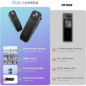 Mini Body Camera: 1080P, 10-Hour Recording, Motion Detection & 32GB Card Included!