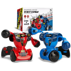 Sharper Image: Robots de Combat Télécommandés – Action LED et Sons pour 2 Joueurs!