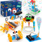 STEM Robotics Kit: Build 6 Motorized Models! Science & Engineering Toy Gift for Kids Ages 6-12 STEM Robotics Kit: Build 6 Motorized Models! Science & Engineering Toy Gift for Kids Ages 6-12