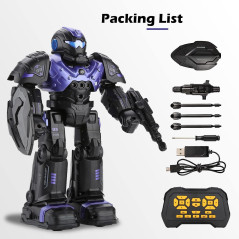 Robot RC Programmable pour Enfants 3-8 ans, Sensoriel & Rechargeable