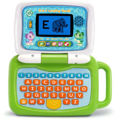 LeapFrog 2-in-1 LeapTop Touch Green – Interactive Learning Laptop