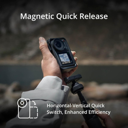 DJI Osmo Action 4: Capture Life in Stunning 4K! Waterproof, 10-bit Color, 120fps