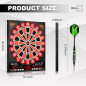 Electronic Dart Board Set: LED Scoreboard, 12 Darts & Extra Tips - Family Fun! Electronic Dart Board Set: LED Scoreboard, 12 Darts & Extra Tips - Family Fun!