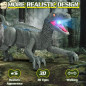 Dinosaure Télécommandé réaliste pour enfants 3-5 ans: Rugissements, mouvements, et aventure Jurassique!