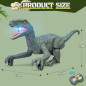 Dinosaure Télécommandé réaliste pour enfants 3-5 ans: Rugissements, mouvements, et aventure Jurassique!