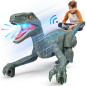 Dinosaure Télécommandé réaliste pour enfants 3-5 ans: Rugissements, mouvements, et aventure Jurassique!
