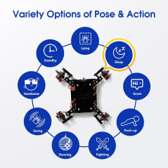 Kit Robotique STEM ESP8266 - Jouet Éducatif et Contrôle App