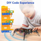 Kit Robot Araignée STEM ESP8266: Apprentissage Ludique et Contrôle Intelligent pour Jeunes Ingénieurs! Kit Robot Araignée STEM ESP8266: Apprentissage Ludique et Contrôle Intelligent pour Jeunes Ingénieurs!