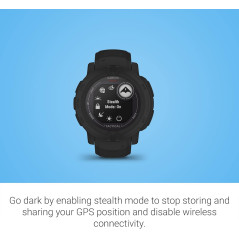 Montre Garmin Instinct 2 Solar Tactical GPS Outdoor Noir
