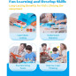 WhalesBot A3: 12-in-1 STEM Coding Robot Kit for Budding Engineers (Ages 3-6) WhalesBot A3: 12-in-1 STEM Coding Robot Kit for Budding Engineers (Ages 3-6)