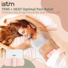 Soulagement Menstruel & Douleurs de Dos - iStim S1 TENS Portable