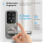 Lockly Secure Pro Smart Lock - Wi-Fi Keyless Entry, Biometric Fingerprint, Voice Control & Auto Lock, Latch Edition Lockly Secure Pro Smart Lock - Wi-Fi Keyless Entry, Biometric Fingerprint, Voice Control & Auto Lock, Latch Edition