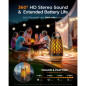 Enceintes Bluetooth Étanches IPX6 avec Lumières Flammes, Son HD, Multi-Sync 100, Idéal Cadeau pour Papa ! Enceintes Bluetooth Étanches IPX6 avec Lumières Flammes, Son HD, Multi-Sync 100, Idéal Cadeau pour Papa !