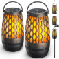 Bluetooth Waterproof Outdoor Speakers with Flame Lights, HD Stereo, Multi-Sync, Portable Gift for Dad & Him Bluetooth Waterproof Outdoor Speakers with Flame Lights, HD Stereo, Multi-Sync, Portable Gift for Dad & Him