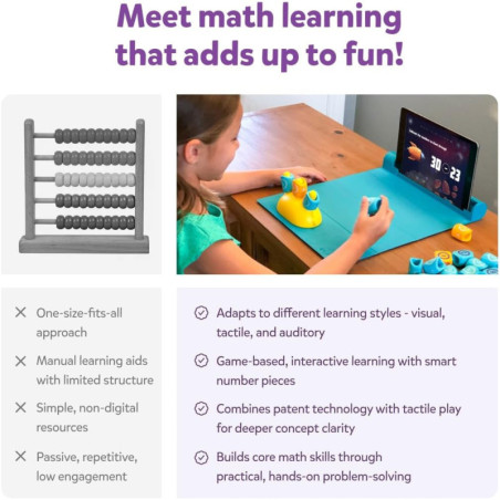 PlayShifu Plugo Count – Jeu éducatif STEM interactif de mathématiques pour enfants 4–10 ans