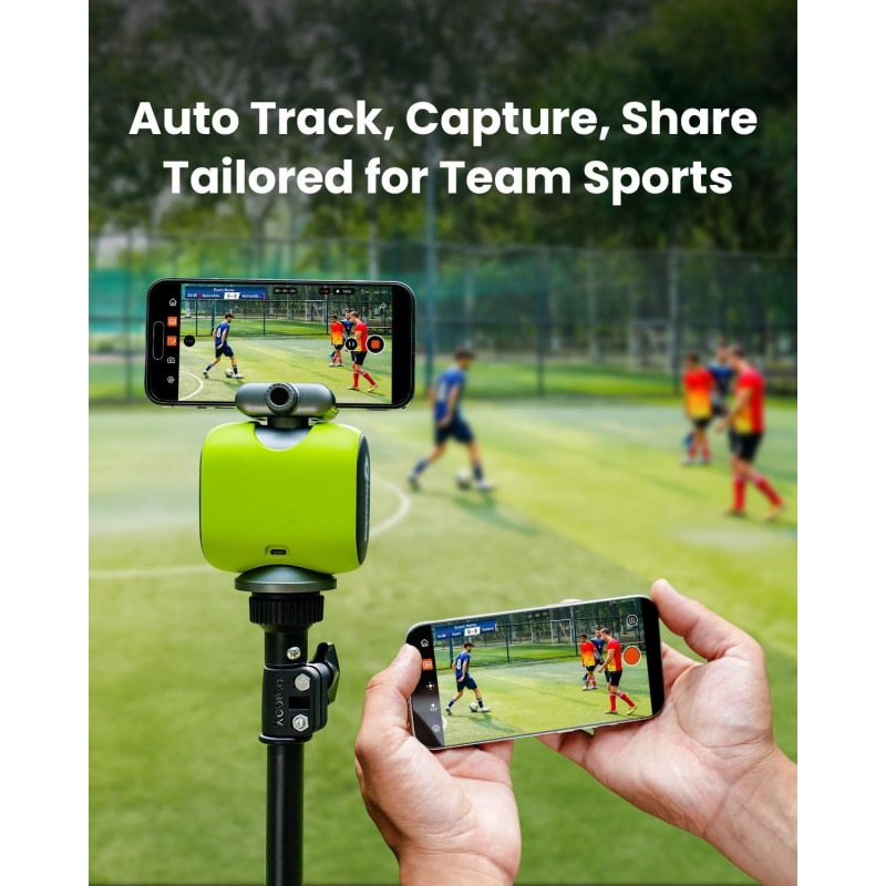 Chameleon AI 4K 60FPS Sports Camera for Soccer & Basketball – No Subscription