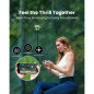 Caméra Sportive Chameleon AI 4K 60FPS : Suivi automatique, Football/Basket, Streaming Live, iOS/Android, sans abonnement
